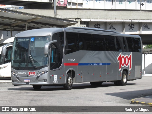 Auto Viação 1001 RJ 108.1241 na cidade de Rio de Janeiro, Rio de Janeiro, Brasil, por Rodrigo Miguel. Número da foto: #9749699.