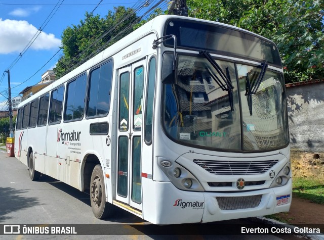 Sigmatur Transportes e Turismo 26 na cidade de Cariacica, Espírito Santo, Brasil, por Everton Costa Goltara. Número da foto: #9747580.