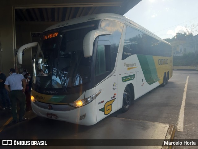 Empresa Gontijo de Transportes 18390 na cidade de Ribeirão Preto, São Paulo, Brasil, por Marcelo Horta. Número da foto: #9747839.