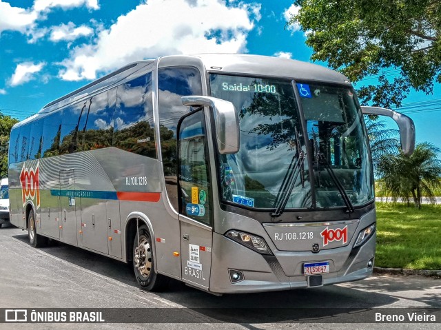 Auto Viação 1001 RJ 108.1218 na cidade de Campos dos Goytacazes, Rio de Janeiro, Brasil, por Breno Vieira. Número da foto: #9749827.