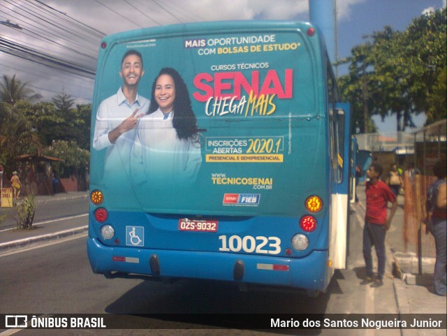 Concessionária Salvador Norte - CSN Transportes 10023 na cidade de Salvador, Bahia, Brasil, por Mario dos Santos Nogueira Junior. Número da foto: #9747593.
