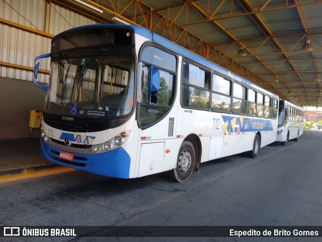 Auto Ônibus Moratense 712 na cidade de Francisco Morato, São Paulo, Brasil, por Espedito de Brito Gomes. Número da foto: #9748812.