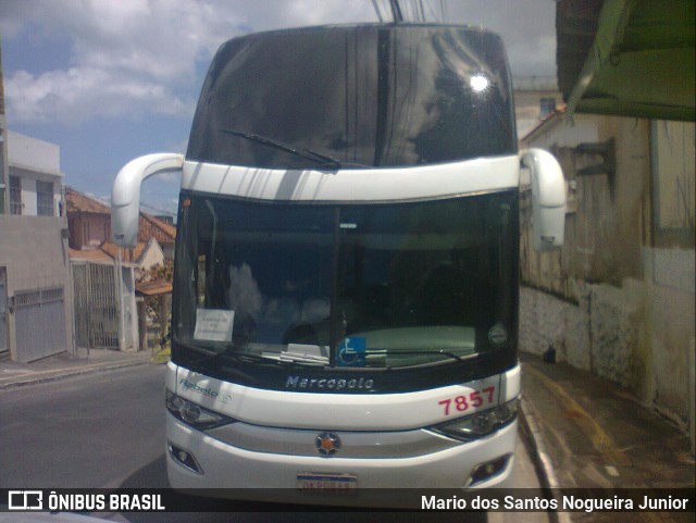 Rabelo Transportes 7857 na cidade de Salvador, Bahia, Brasil, por Mario dos Santos Nogueira Junior. ID da foto: 9748806.