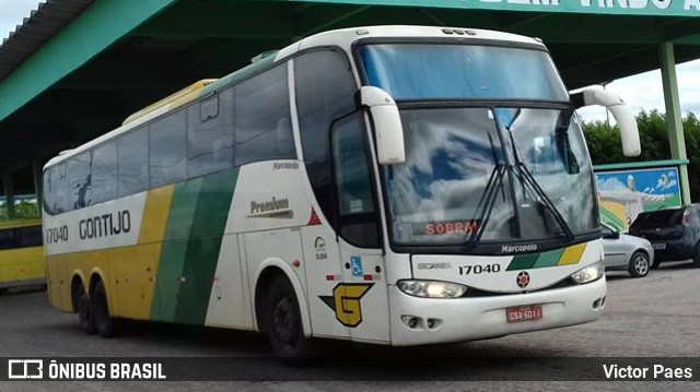 Empresa Gontijo de Transportes 17040 na cidade de Ipueiras, Ceará, Brasil, por Victor Paes. Número da foto: #9747916.