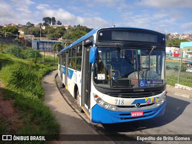 Auto Ônibus Moratense 718 na cidade de Francisco Morato, São Paulo, Brasil, por Espedito de Brito Gomes. Número da foto: #9748792.