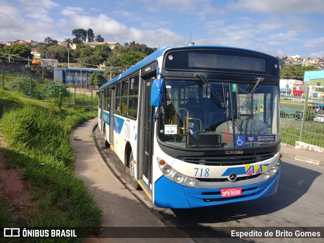 Auto Ônibus Moratense 718 na cidade de Francisco Morato, São Paulo, Brasil, por Espedito de Brito Gomes. ID da foto: 9748792.