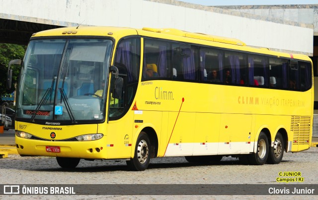 Viação Itapemirim 8877 na cidade de Campos dos Goytacazes, Rio de Janeiro, Brasil, por Clovis Junior. ID da foto: 9749752.