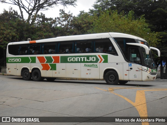 Empresa Gontijo de Transportes 21580 na cidade de São Paulo, São Paulo, Brasil, por Marcos de Alcantara Pinto. Número da foto: #9749719.