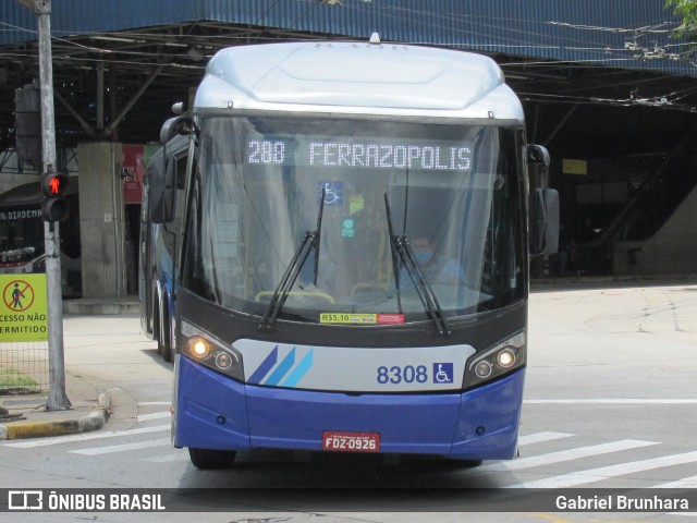 Next Mobilidade - ABC Sistema de Transporte 8308 na cidade de Diadema, São Paulo, Brasil, por Gabriel Brunhara. Número da foto: #9748548.