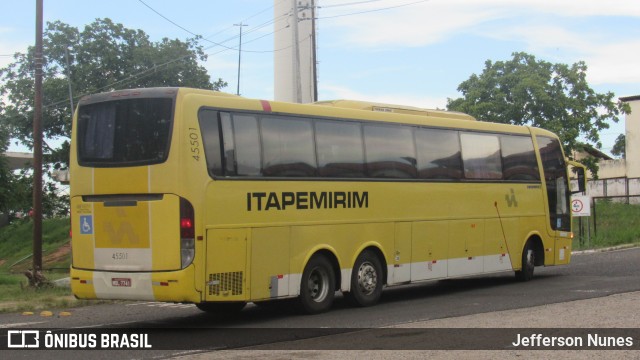 Viação Itapemirim 45501 na cidade de Teresina, Piauí, Brasil, por Jefferson Nunes. ID da foto: 9749920.