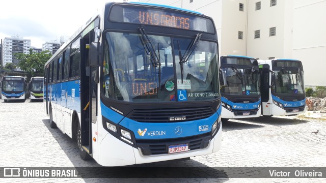 Viação Verdun B71028 na cidade de Rio de Janeiro, Rio de Janeiro, Brasil, por Victor  Oliveira. ID da foto: 9748024.