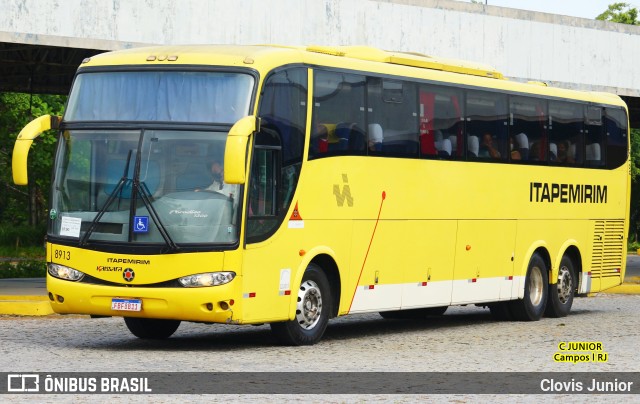 Viação Itapemirim 8913 na cidade de Campos dos Goytacazes, Rio de Janeiro, Brasil, por Clovis Junior. ID da foto: 9749772.