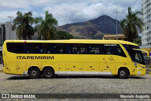 Viação Itapemirim 60041 na cidade de Governador Valadares, Minas Gerais, Brasil, por Marcelo Augusto. ID da foto: 9750859.