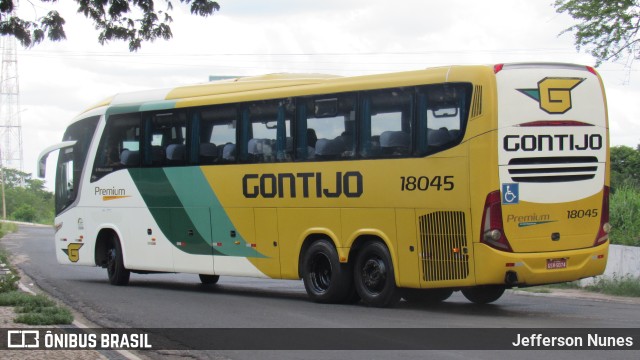 Empresa Gontijo de Transportes 18045 na cidade de Teresina, Piauí, Brasil, por Jefferson Nunes. ID da foto: 9750295.