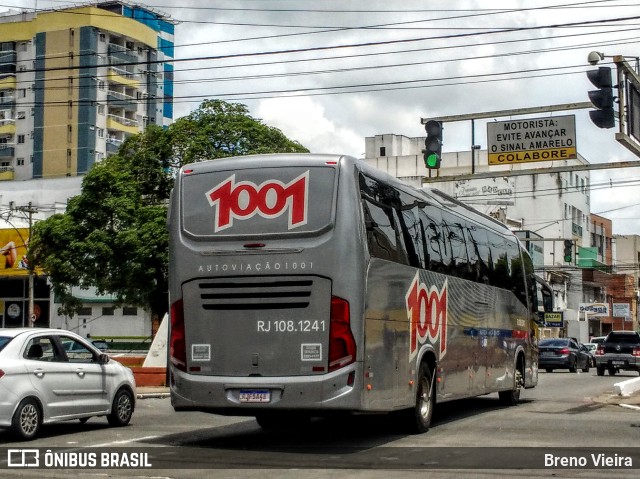 Auto Viação 1001 RJ 108.1241 na cidade de Campos dos Goytacazes, Rio de Janeiro, Brasil, por Breno Vieira. ID da foto: 9752195.