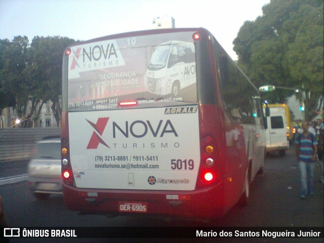 Nova Turismo 5019 na cidade de Salvador, Bahia, Brasil, por Mario dos Santos Nogueira Junior. ID da foto: 9752235.