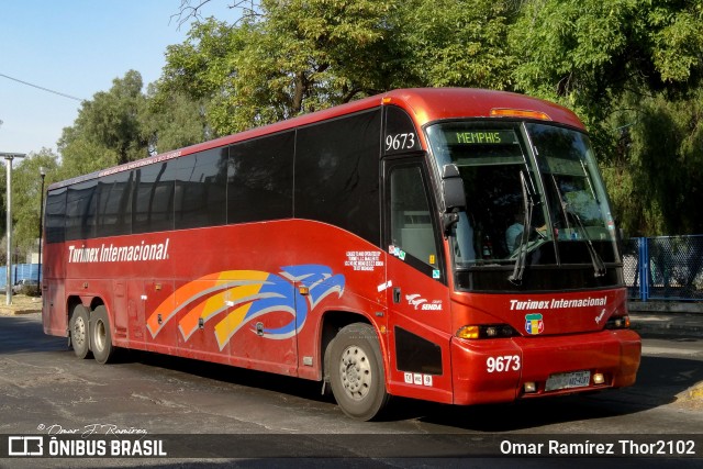 Turimex Internacional 9673 na cidade de Gustavo A. Madero, Ciudad de México, México, por Omar Ramírez Thor2102. Número da foto: #9750377.