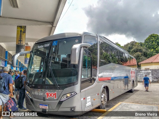 Auto Viação 1001 RJ 108.1241 na cidade de Campos dos Goytacazes, Rio de Janeiro, Brasil, por Breno Vieira. ID da foto: 9752166.