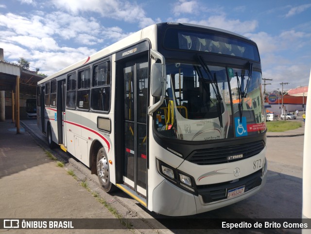 Auto Ônibus Moratense 872 na cidade de Francisco Morato, São Paulo, Brasil, por Espedito de Brito Gomes. Número da foto: #9752267.