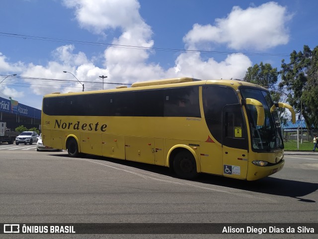 Viação Nordeste 1340 na cidade de Natal, Rio Grande do Norte, Brasil, por Alison Diego Dias da Silva. Número da foto: #9752020.