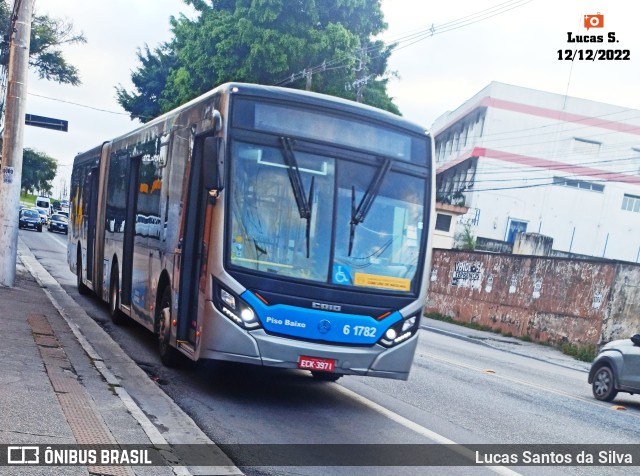 Viação Grajaú S.A. 6 1782 na cidade de São Paulo, São Paulo, Brasil, por Lucas Santos da Silva. Número da foto: #9750529.