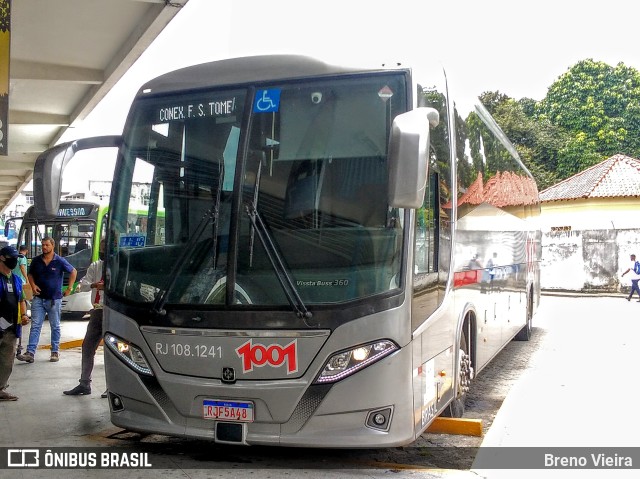 Auto Viação 1001 RJ 108.1241 na cidade de Campos dos Goytacazes, Rio de Janeiro, Brasil, por Breno Vieira. ID da foto: 9752186.