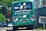 Tursan - Turismo Santo André 348 na cidade de Volta Redonda, Rio de Janeiro, Brasil, por Marcio Alves Pimentel. Número da foto: #:id.