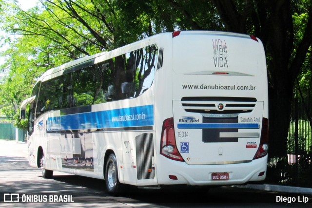 VIDA - Viação Danúbio Azul 19014 na cidade de São Paulo, São Paulo, Brasil, por Diego Lip. Número da foto: #9753120.