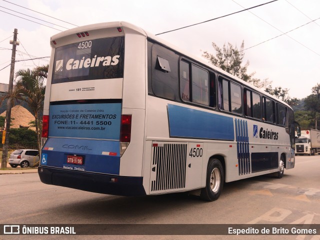 Viação Cidade de Caieiras 4500 na cidade de Caieiras, São Paulo, Brasil, por Espedito de Brito Gomes. ID da foto: 9755262.