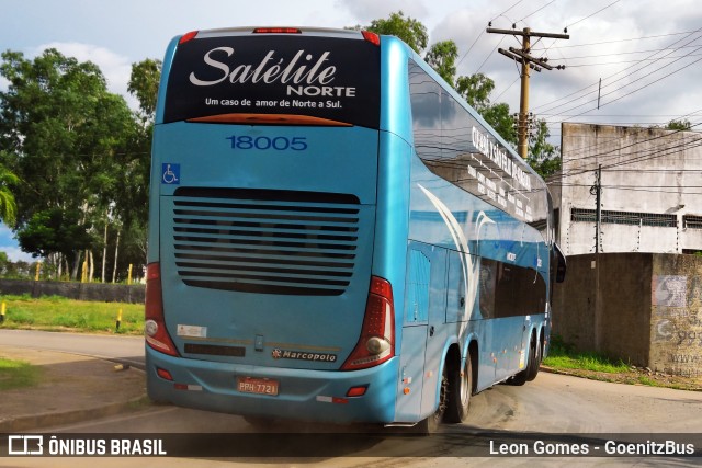 Expresso Satélite Norte 18005 na cidade de Cuiabá, Mato Grosso, Brasil, por Leon Gomes. Número da foto: #9753904.
