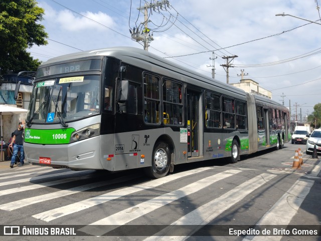 Viação Santa Brígida 1 0006 na cidade de São Paulo, São Paulo, Brasil, por Espedito de Brito Gomes. ID da foto: 9755205.