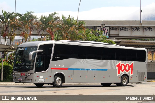 Auto Viação 1001 RJ 108.1228 na cidade de Rio de Janeiro, Rio de Janeiro, Brasil, por Matheus Souza. Número da foto: #9755420.