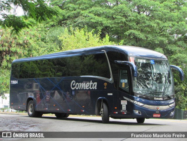 Viação Cometa 719604 na cidade de São Paulo, São Paulo, Brasil, por Francisco Mauricio Freire. ID da foto: 9754916.