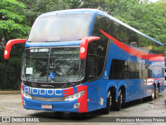 Viação Riodoce 772051 na cidade de São Paulo, São Paulo, Brasil, por Francisco Mauricio Freire. Número da foto: #9754958.