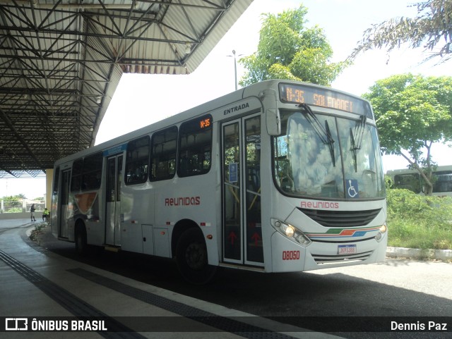 Reunidas Transportes Urbanos 08050 na cidade de Natal, Rio Grande do Norte, Brasil, por Dennis Paz. Número da foto: #9754648.