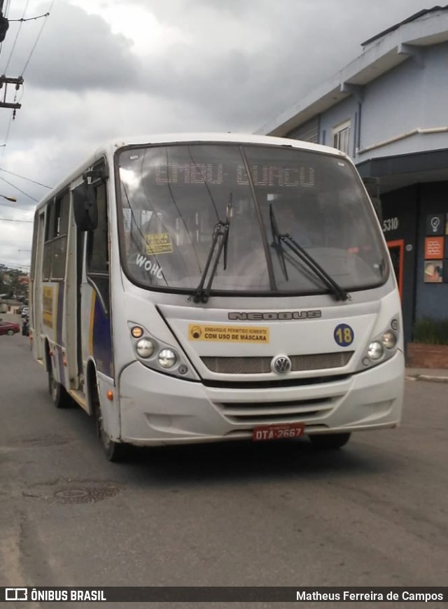 Transporte Alternativo de Embu-Guaçu 18 na cidade de Embu-Guaçu, São Paulo, Brasil, por Matheus Ferreira de Campos. ID da foto: 9754469.