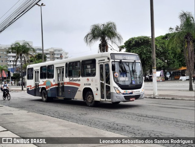 Auto Viação Salineira RJ 111.020 na cidade de Cabo Frio, Rio de Janeiro, Brasil, por Leonardo Sebastiao dos Santos Rodrigues. Número da foto: #9753649.