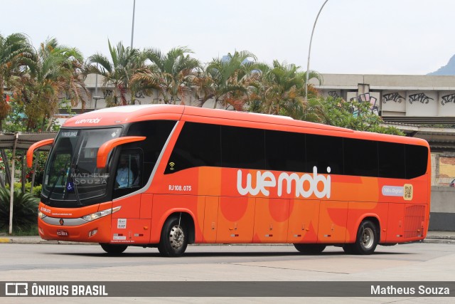 Auto Viação 1001 RJ 108.075 na cidade de Rio de Janeiro, Rio de Janeiro, Brasil, por Matheus Souza. Número da foto: #9755405.