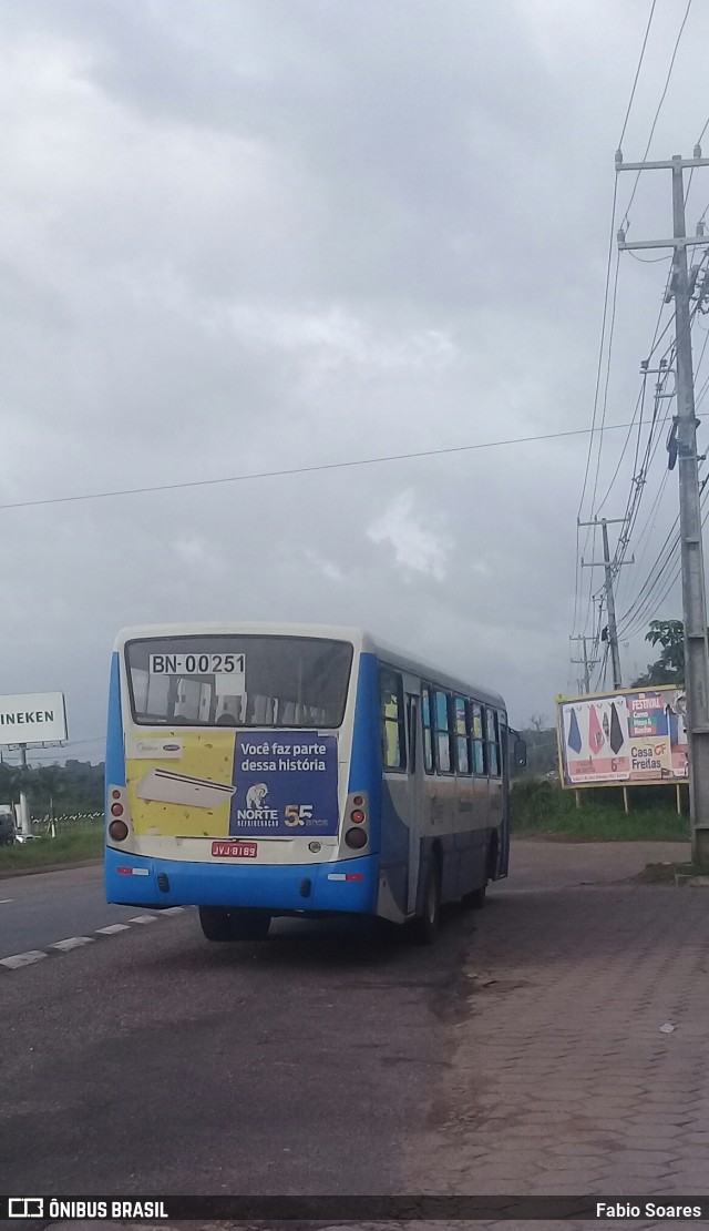 Transportes Barata BN-00251 na cidade de Benevides, Pará, Brasil, por Fabio Soares. Número da foto: #9754773.