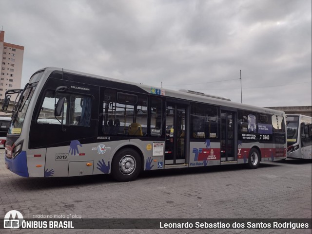 Viação Gatusa Transportes Urbanos 7 6940 na cidade de São Paulo, São Paulo, Brasil, por Leonardo Sebastiao dos Santos Rodrigues. ID da foto: 9755366.