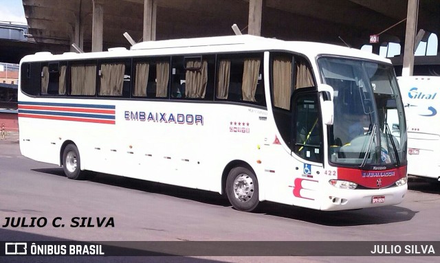 Expresso Embaixador 422 na cidade de Porto Alegre, Rio Grande do Sul, Brasil, por JULIO SILVA. Número da foto: #9758055.