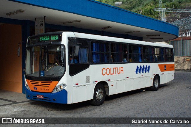 Colitur Transportes Rodoviários RJ 116.062 na cidade de Piraí, Rio de Janeiro, Brasil, por Gabriel Nunes de Carvalho. Número da foto: #9756143.