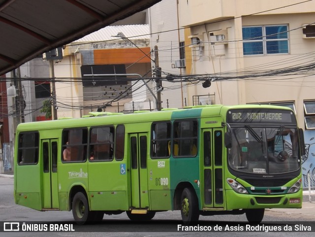 EMVIPI - Empresa Viação Piauí 01090 na cidade de Teresina, Piauí, Brasil, por Francisco de Assis Rodrigues da Silva. ID da foto: 9756243.