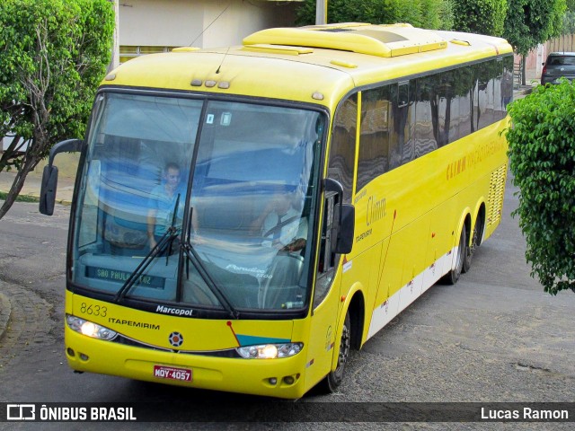 Viação Itapemirim 8633 na cidade de Serra Talhada, Pernambuco, Brasil, por Lucas Ramon. Número da foto: #9756643.