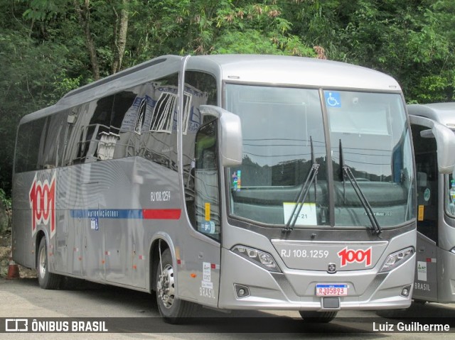 Auto Viação 1001 RJ 108.1259 na cidade de Niterói, Rio de Janeiro, Brasil, por Luiz Guilherme. ID da foto: 9757388.