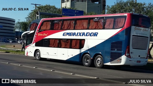 Expresso Embaixador 505 na cidade de Porto Alegre, Rio Grande do Sul, Brasil, por JULIO SILVA. Número da foto: #9758550.