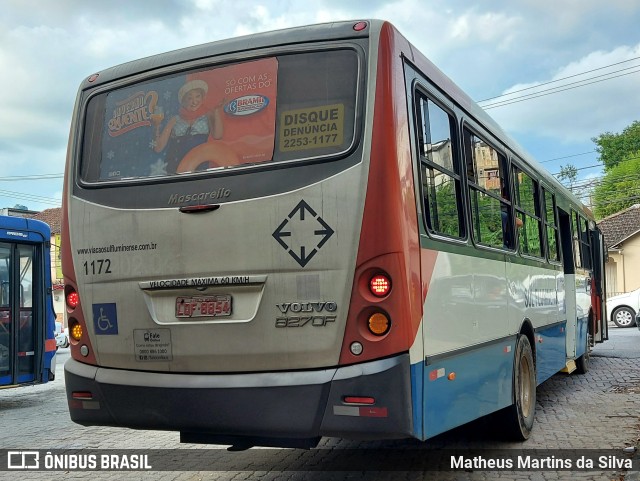 Viação Sul Fluminense 1172 na cidade de Volta Redonda, Rio de Janeiro, Brasil, por Matheus Martins da Silva. Número da foto: #9756540.