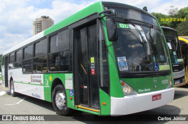 Viação Santa Brígida 1 0331 na cidade de São Paulo, São Paulo, Brasil, por Carlos Júnior. ID da foto: 9758519.