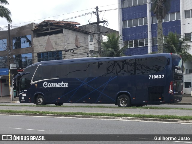 Viação Cometa 719637 na cidade de Praia Grande, São Paulo, Brasil, por Guilherme Justo. ID da foto: 9755664.