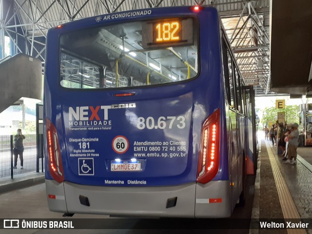 Next Mobilidade - ABC Sistema de Transporte 80.673 na cidade de Diadema, São Paulo, Brasil, por Welton Xavier. Número da foto: #9758178.